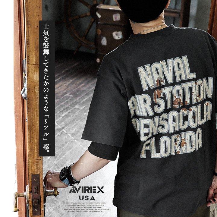 PATY AVIREX アヴィレックス Tシャツ 半袖 メンズ レディース クルー 