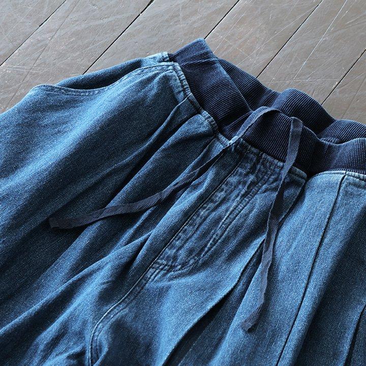 REEF（リーフ） パンツバルーン パンツ ワイドデニム レディース 綿100
