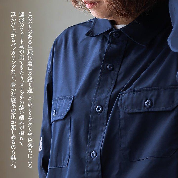 シャツ ワークシャツ 長袖 メンズ レディース CPO 袖プリント ネコ ねこ 猫 T/Cブロード ポケット カジュアル ワーク Mr.Lumberjack ミスターランバージャック | PATY | 08