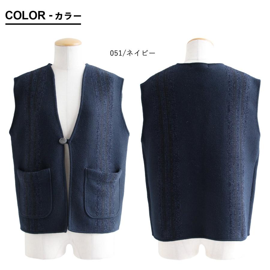 PATY Johnbull ジョンブル ニットベスト ベスト メンズ レディース V 