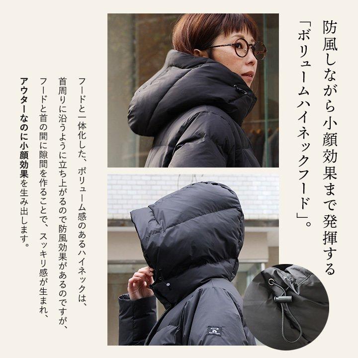 PATY ダウンコート レディース ダウン ミドル丈 撥水 軽い 防風 
