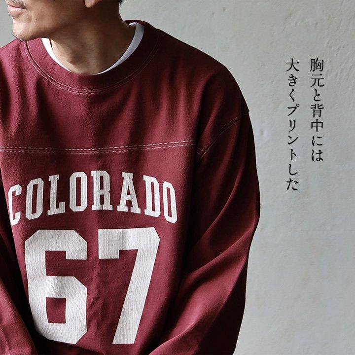 PATY Tシャツ フットボールT 長袖 ロンT メンズ レディース