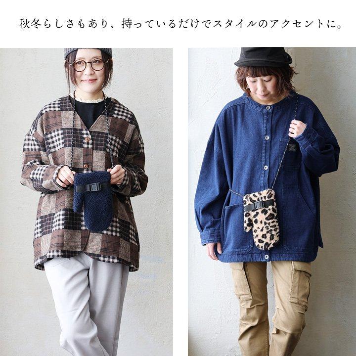 レディースファッション　小物 PATY ショルダーバッグバッグ レディース ミトン型 スマホショルダー