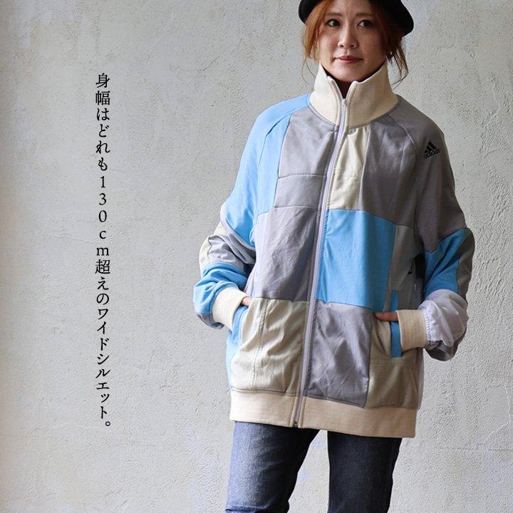 PATY ジャージ トラックジャケット メンズ レディース 長袖 パッチ