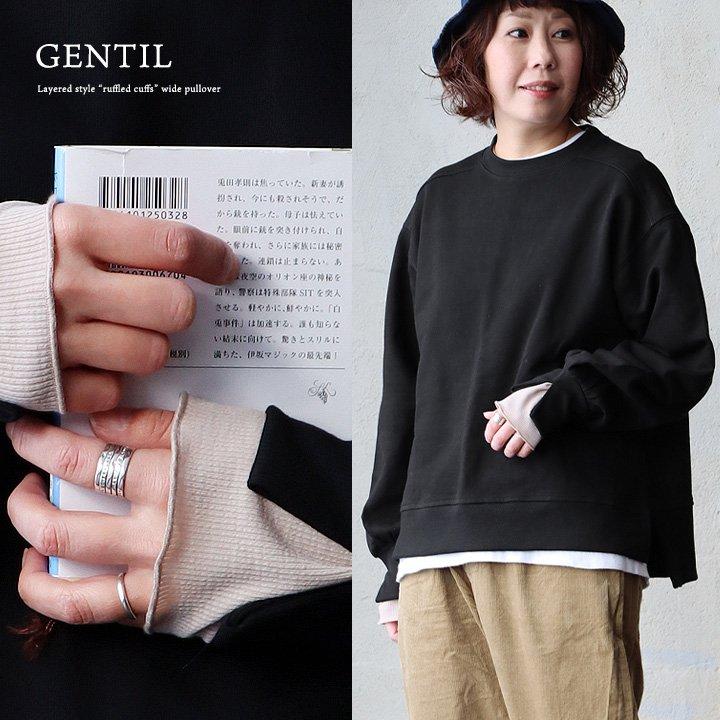 PATY スウェット トレーナー 長袖 クルーネック レディース 綿100