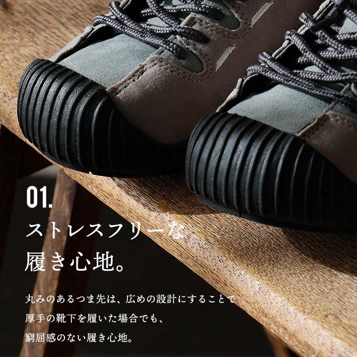 スニーカー マウンテンシューズ ローカット レディース レースアップ インソール 歩きやすい 軽い 屈曲性 パティ | PATY | 05