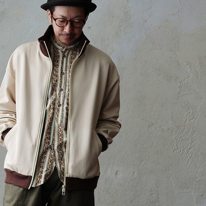 PATY ジャージ 長袖 メンズ レディース ワイド ハイネック ダブル
