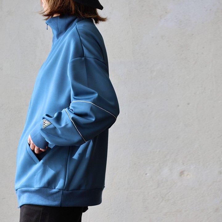 ジャージ 長袖 メンズ レディース ワイド ハイネック ダブルジップ ワッペン 大きいサイズ トラックジャケット パティ Mr.Lumberjack ミスターランバージャック | PATY | 16