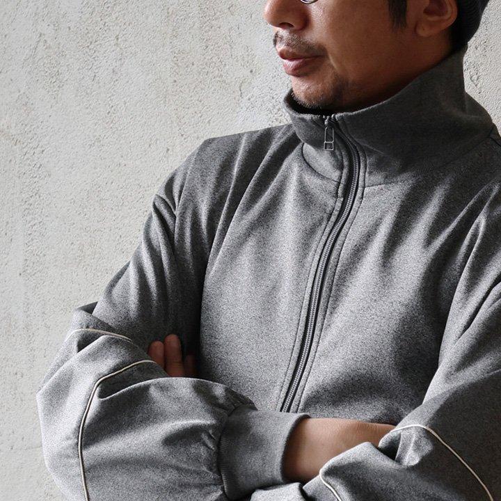 ジャージ 長袖 メンズ レディース ワイド ハイネック ダブルジップ ワッペン 大きいサイズ トラックジャケット パティ Mr.Lumberjack ミスターランバージャック | PATY | 12