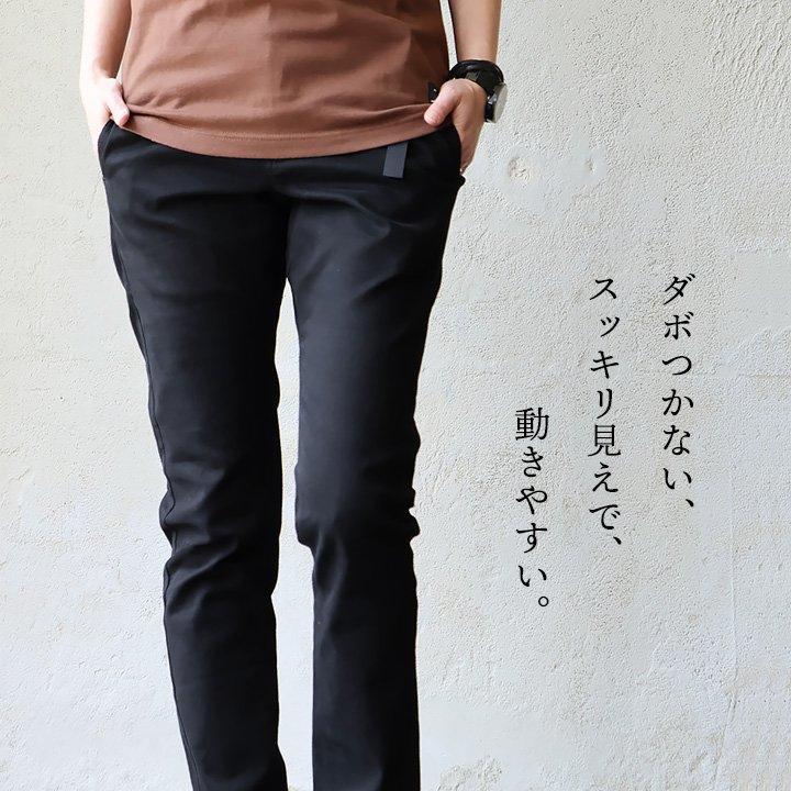 クライミングパンツ メンズ レディース ストレッチ スリム 綿 コットン ウエストゴム ウェビングベルト スマホポケット パティ Spants スパンツ | PATY | 05
