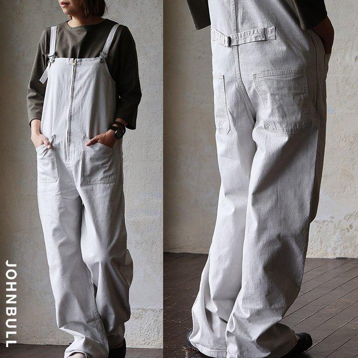 メンズ 【美品】johnbullデニムオーバーオール！ ミリタリー！日本製！