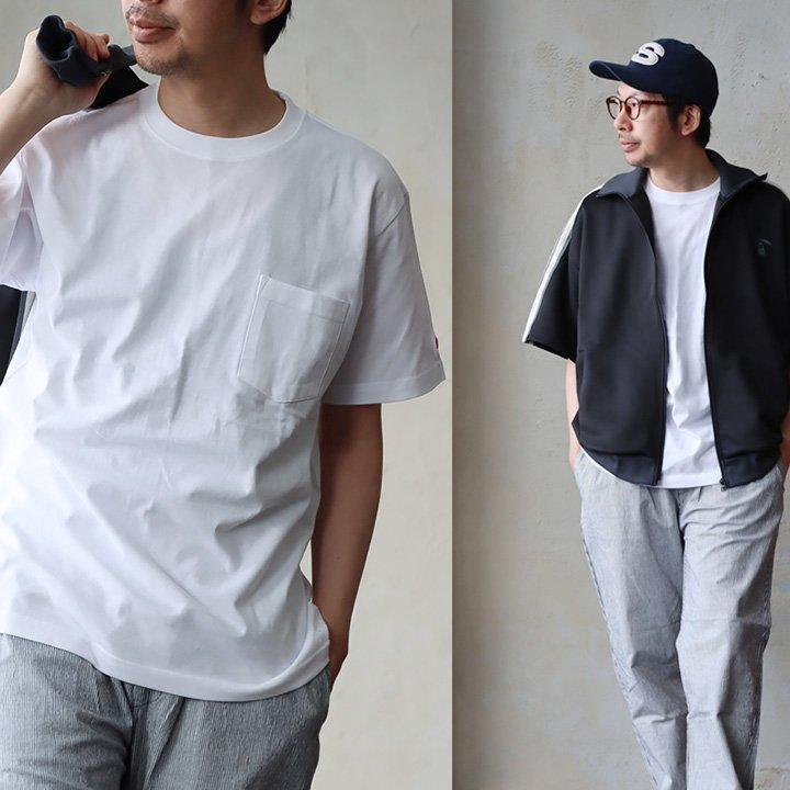 Tシャツ 半袖 メンズ レディース しっかり 丈夫 柔らかい コットン 重ね着 ポケットT ワンポイント パティ TOneontoNE トーン (メール便50) | PATY | 14