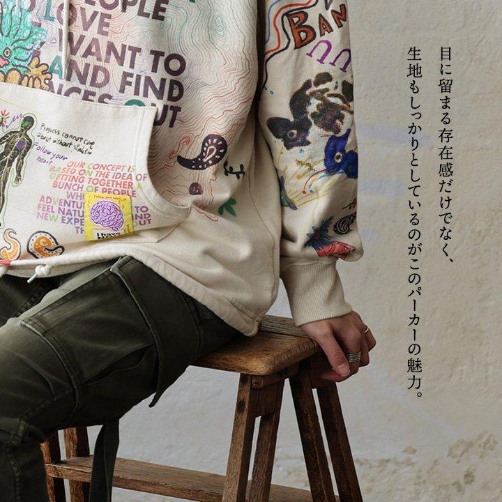 PATY go slow caravan ゴースローキャラバン パーカー 長袖 メンズ