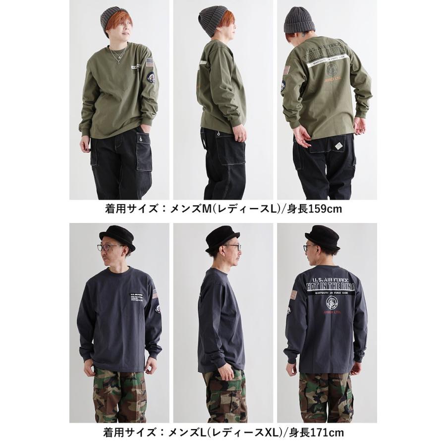 PATY AVIREX アビレックス カットソー 長袖 メンズ レディース クルー 