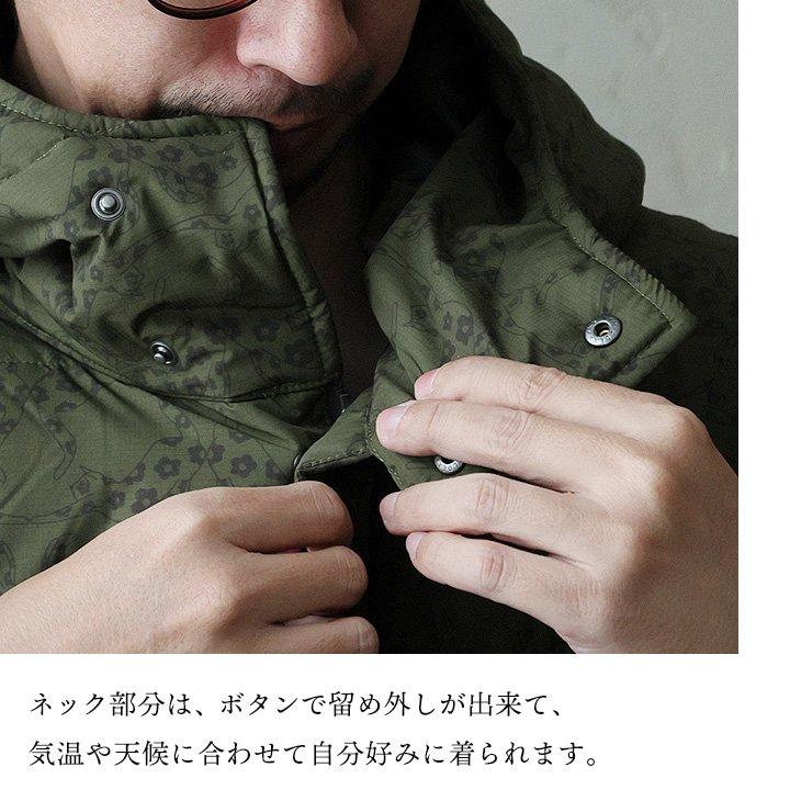 gym master ジムマスター アウター 中綿 ジャケット 長袖 メンズ レディース ハイネック 袖ゴム ハッピーペイント プリント 軽い 暖かい_11