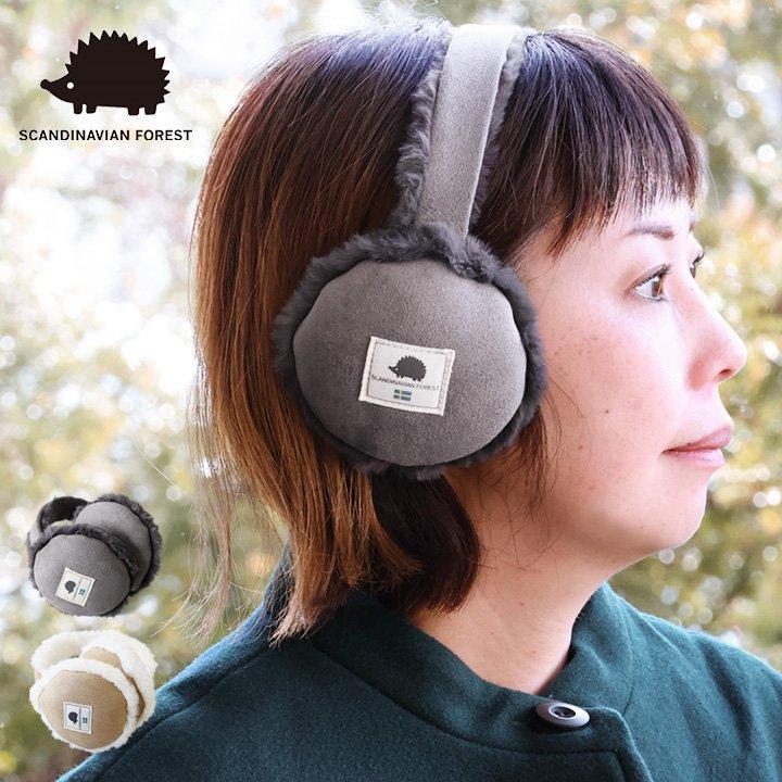 美品＊vivienne＊ファーイヤーマフ＊カーキ 美品＊vivienne＊ファーイヤーマフ＊カーキ