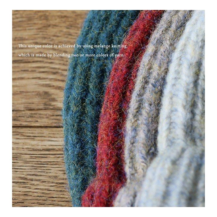 SCANDINAVIAN FOREST スカンジナビアンフォレスト ニット帽 帽子 レディース ニット メランジ ピスネーム ハリネズミ 刺繍 防寒 暖かい カジュアル (メール便50) | PATY | 11