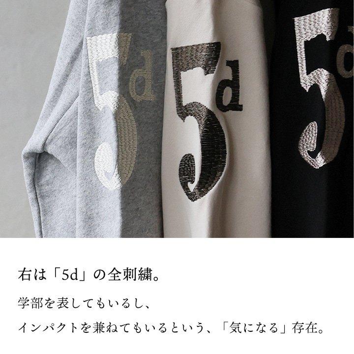 スウェット トレーナー 長袖 ワイド 着痩せ レディース クルーネック 綿100 コットン 裏毛 サガラ刺繍 パティ SAIL コラボ KAKELA&TRANQUIL | PATY | 11