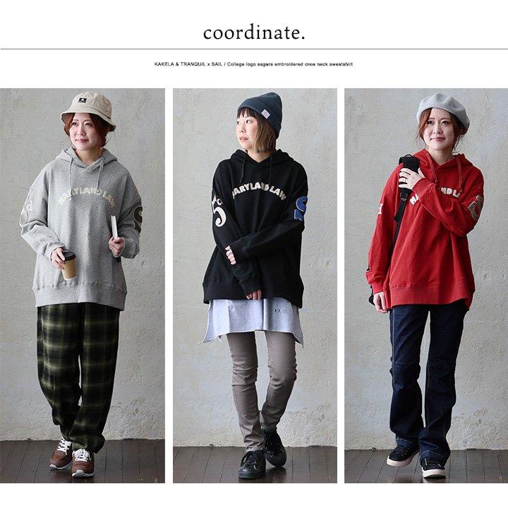 PATY スウェット パーカー 長袖 レディース プルオーバー 綿100