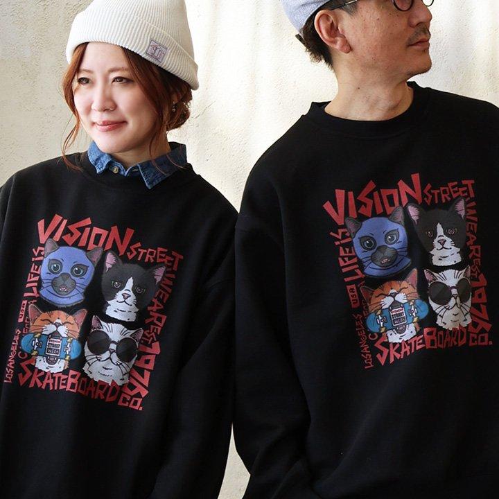 PATY スウェット トレーナー 長袖 メンズ レディース クルーネック