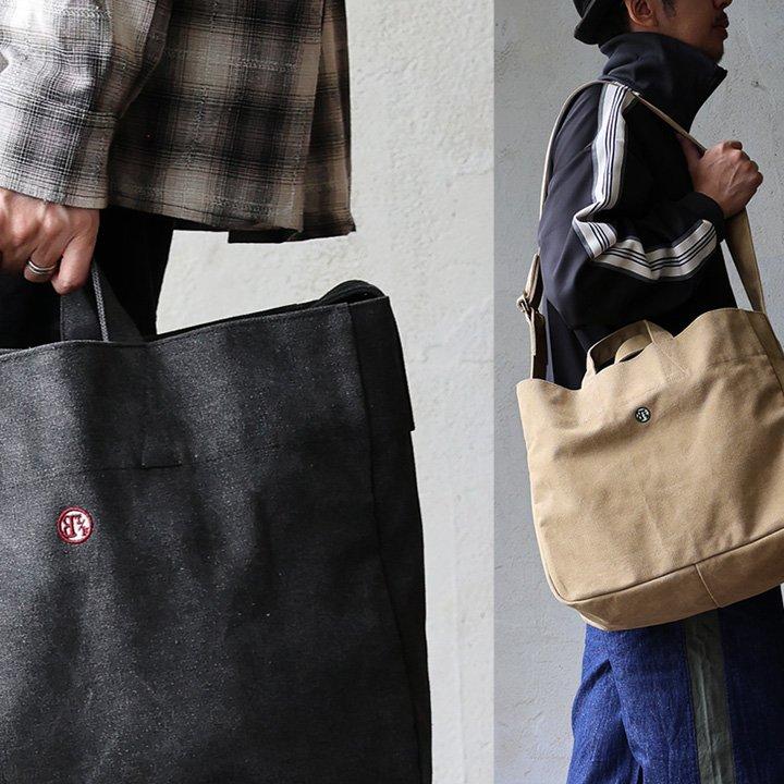 バッグ ショルダー トートバッグ 2WAY キャンバス生地消臭効果 収納力 カバン 旅行 一泊二日 21L メンズ レディース レトロ パティ TOneontoNE トーン | PATY | 09