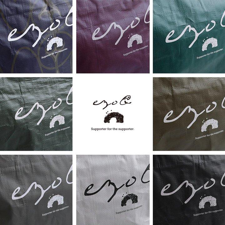 トートバッグ ファスナー付き ショルダーバッグ エコバッグ 肩掛け 自立 撥水 大容量 軽量 旅行 アウトドア 買い物バッグ パティ ezo＆ エゾト (メール便50) | PATY | 12