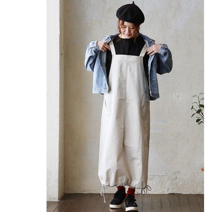 PATY ジャンパースカート ジャンスカ スカート マキシ丈 レディース