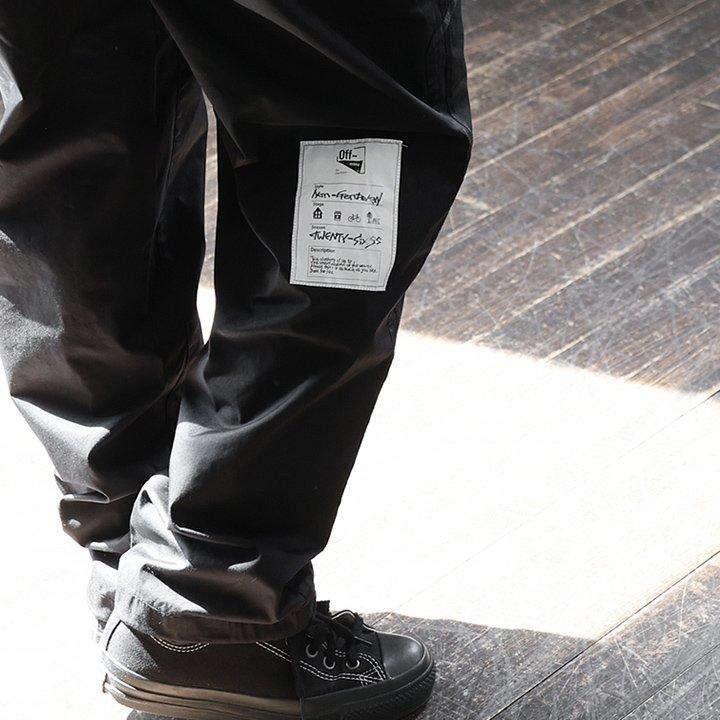 Duckster ダックスター パンツ テーパード ジョグパンツ メンズ レディース コットンツイル リフレクター プリント グログランテープ ウエストゴム パティ | PATY | 05