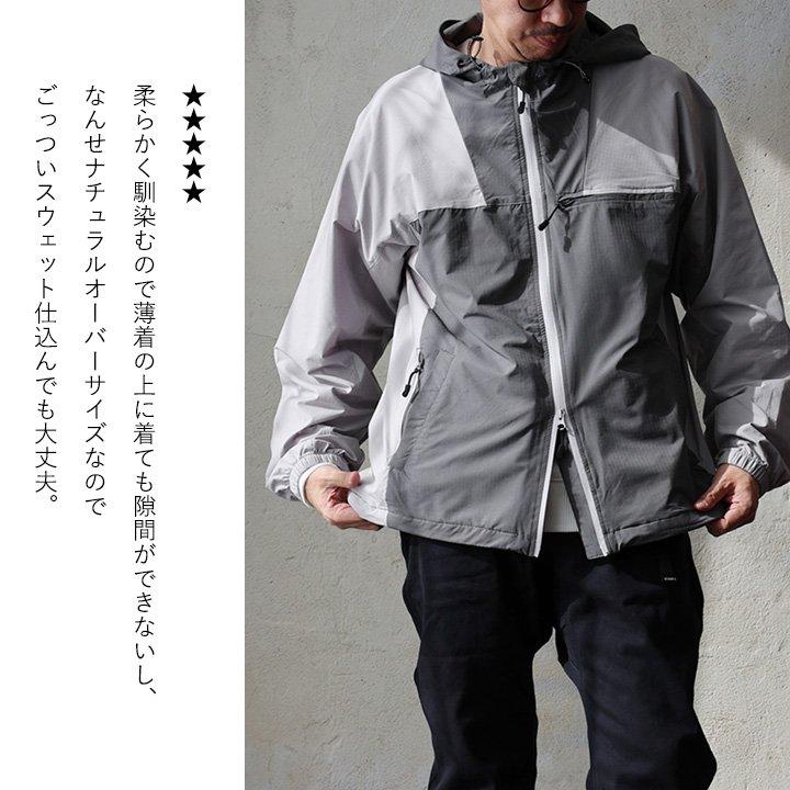 マウンテンパーカー 涼しい メンズ レディース 春 夏 冷感 薄手 ストレッチ ハイネック 撥水 軽量 防汚 防風 ロールデザイン パティ Mr.Lumberjack | PATY | 12