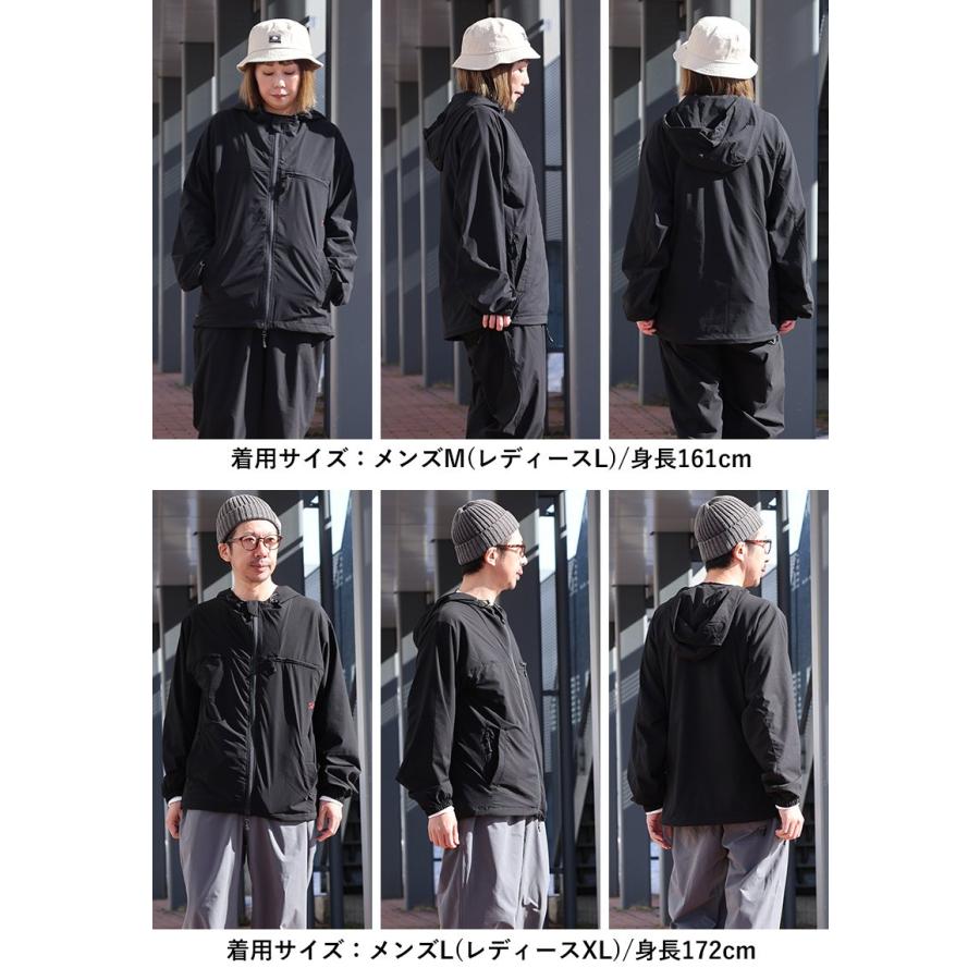 マウンテンパーカー 涼しい メンズ レディース 春 夏 冷感 薄手 ストレッチ ハイネック 撥水 軽量 防汚 防風 ロールデザイン パティ Mr.Lumberjack | PATY | 19