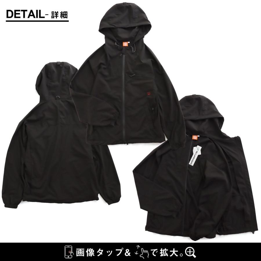 マウンテンパーカー 涼しい メンズ レディース 春 夏 冷感 薄手 ストレッチ ハイネック 撥水 軽量 防汚 防風 ロールデザイン パティ Mr.Lumberjack | PATY | 20