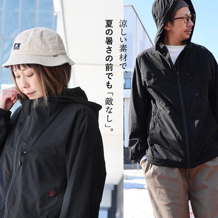 マウンテンパーカー 涼しい メンズ レディース 春 夏 冷感 薄手 ストレッチ ハイネック 撥水 軽量 防汚 防風 ロールデザイン パティ Mr.Lumberjack | PATY | 04