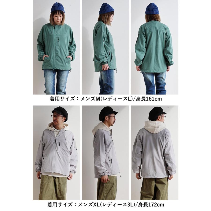 マウンテンパーカー 涼しい メンズ レディース 春 夏 冷感 薄手 ストレッチ ナイロン 袖ゴム 撥水 軽量 防汚 パティ Mr.Lumberjack ミスターランバージャック | PATY | 19