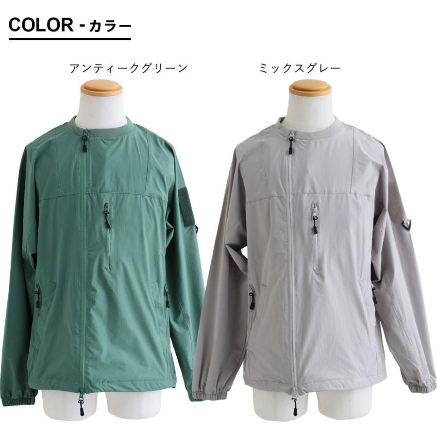 マウンテンパーカー 涼しい メンズ レディース 春 夏 冷感 薄手 ストレッチ ナイロン 袖ゴム 撥水 軽量 防汚 パティ Mr.Lumberjack ミスターランバージャック | PATY | 03