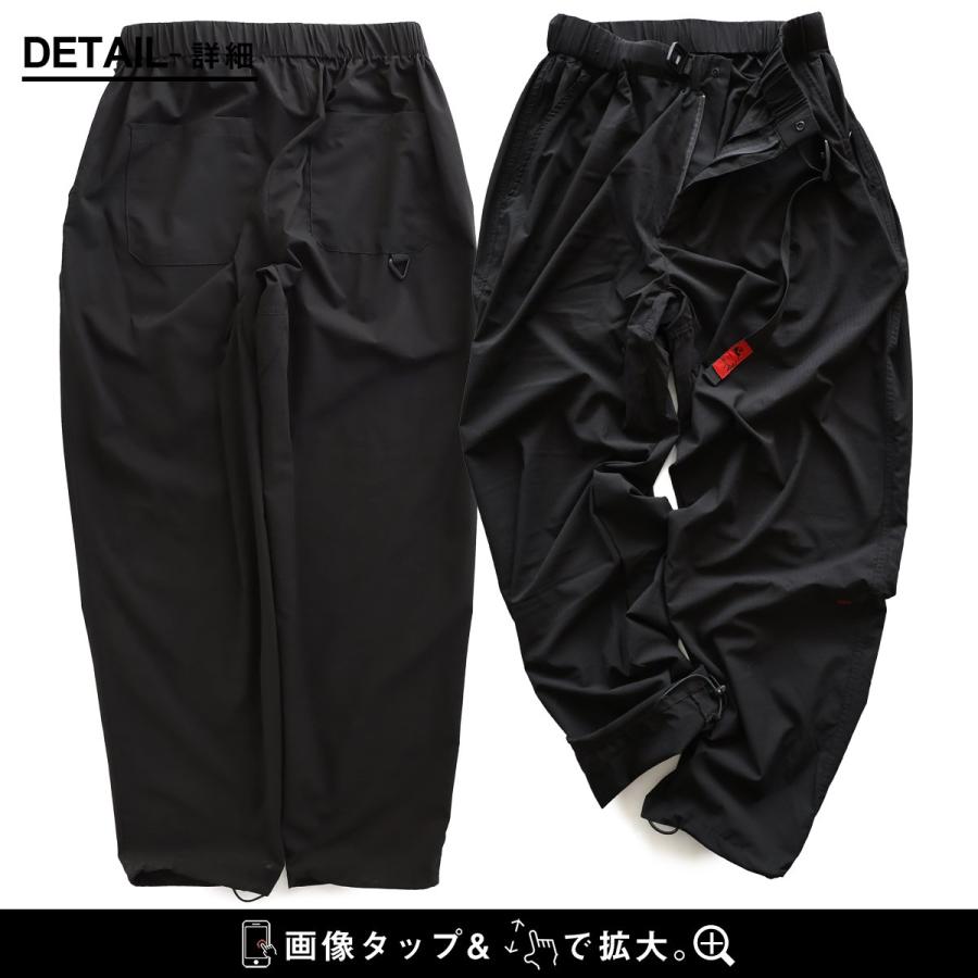 クライミング パンツ 涼しい メンズ レディース 春 夏 冷感 薄手 ストレッチ 撥水 軽量 防汚 防風 裾ドローコード パティ Mr.Lumberj | PATY | 20