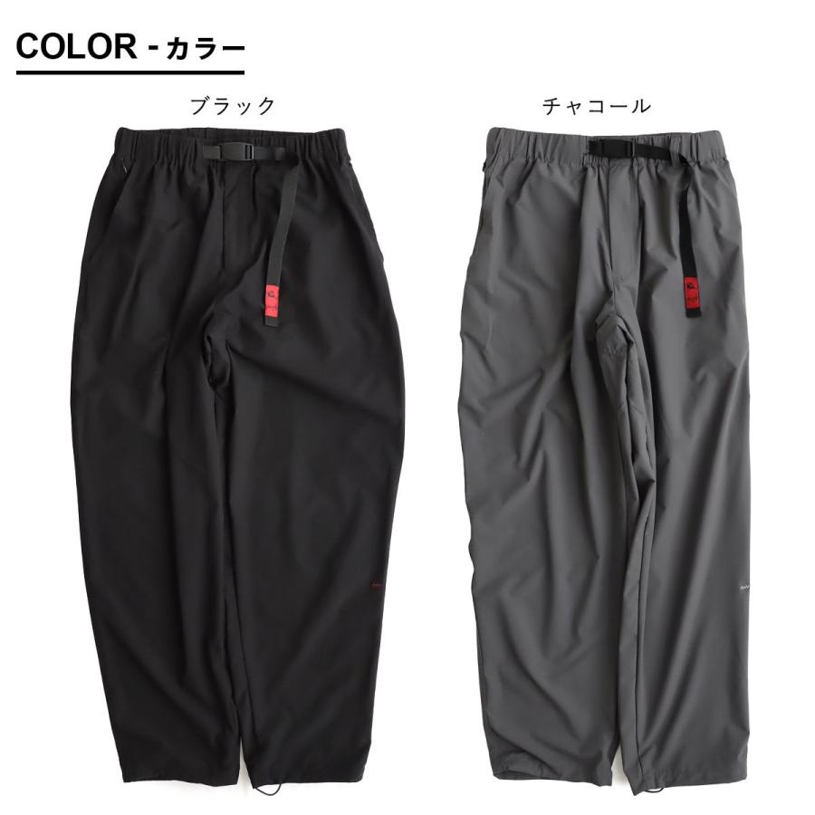 クライミング パンツ 涼しい メンズ レディース 春 夏 冷感 薄手 ストレッチ 撥水 軽量 防汚 防風 裾ドローコード パティ Mr.Lumberj | PATY | 03