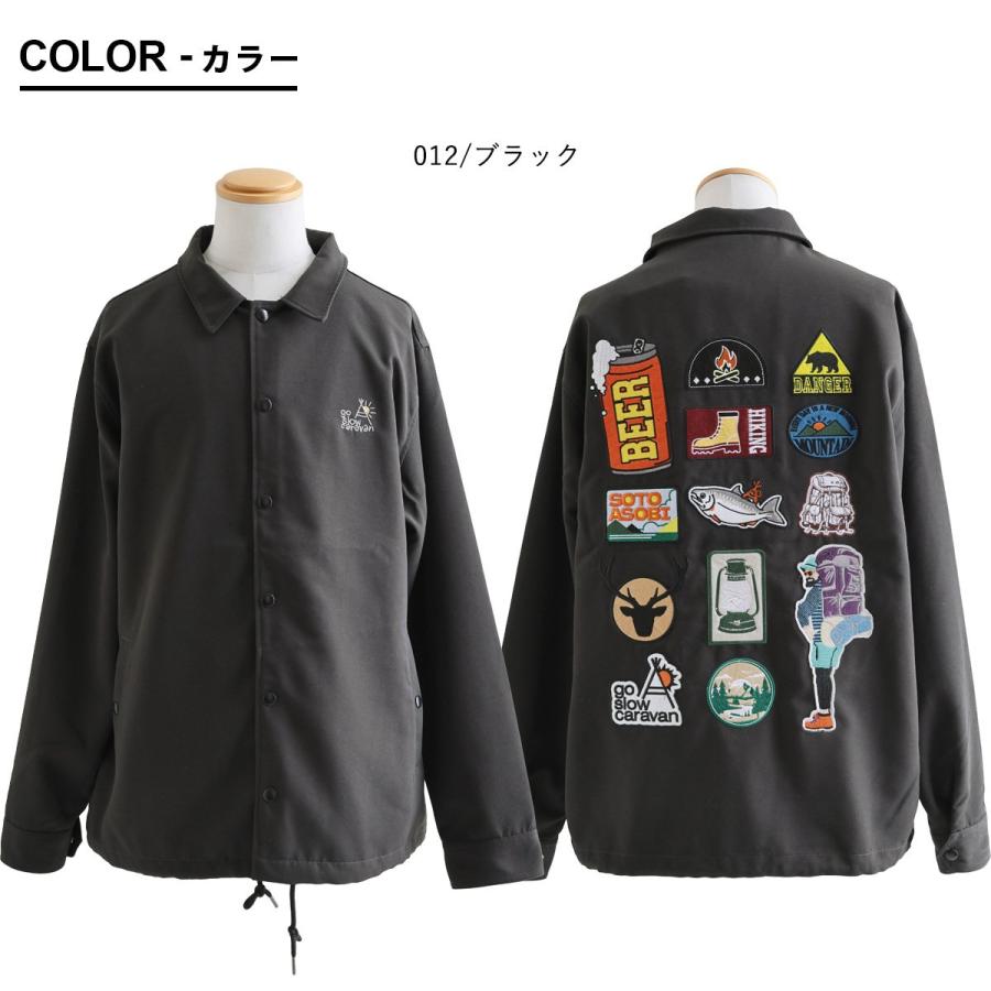 PATY go slow caravan ゴースローキャラバン コーチジャケット 長袖