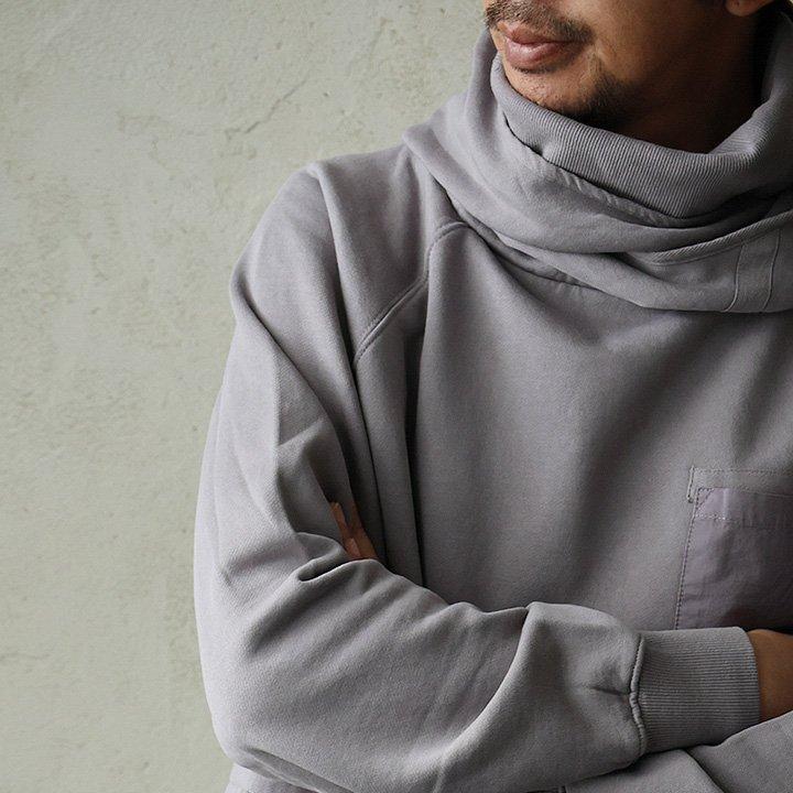 PATY パーカー タートル メンズ レディース 長袖 裏起毛 USAコットン