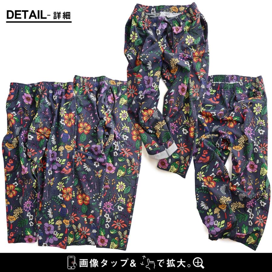 go slow caravan ゴースローキャラバン パンツ アンクル丈 テーパード メンズ レディース シアサッカー ストレッチ 動きやすい 薄手 涼しい ウエストゴム パティ | PATY | 19