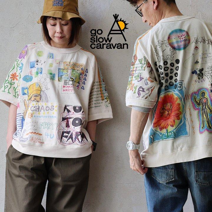 PATY go slow caravan ゴースローキャラバン Tシャツ 半袖 メンズ