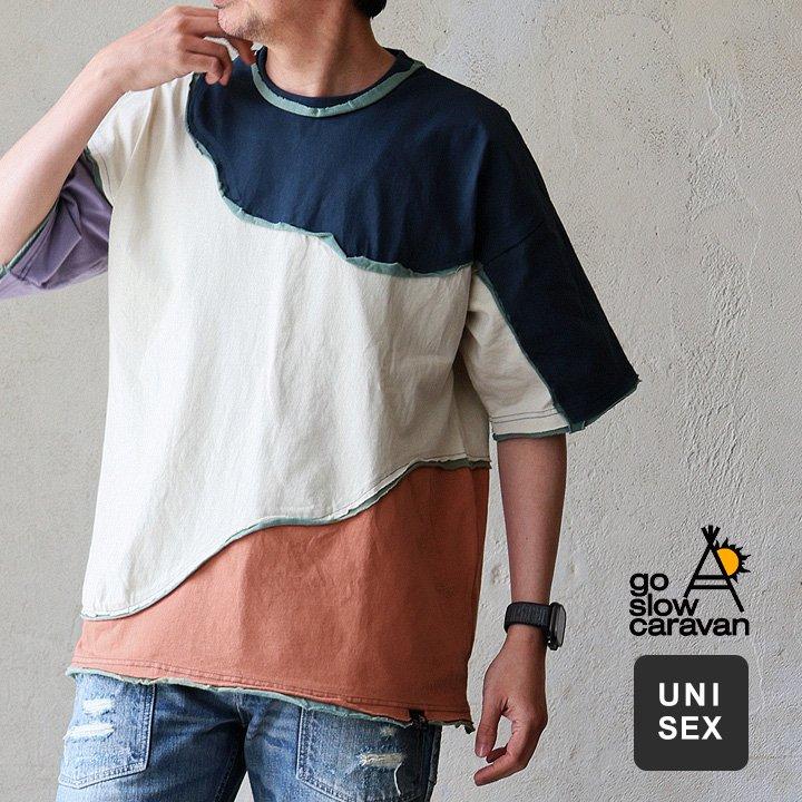 PATY go slow caravan ゴースローキャラバン Tシャツ 半袖 メンズ 