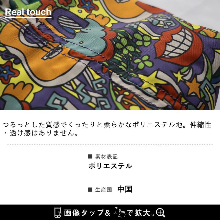 go slow caravan ゴースローキャラバン ショルダーバッグ バッグ カバン ポーチ メンズ レディース 巾着 総柄 ポケット しっかり生地 パティ (メール便50) | PATY | 13