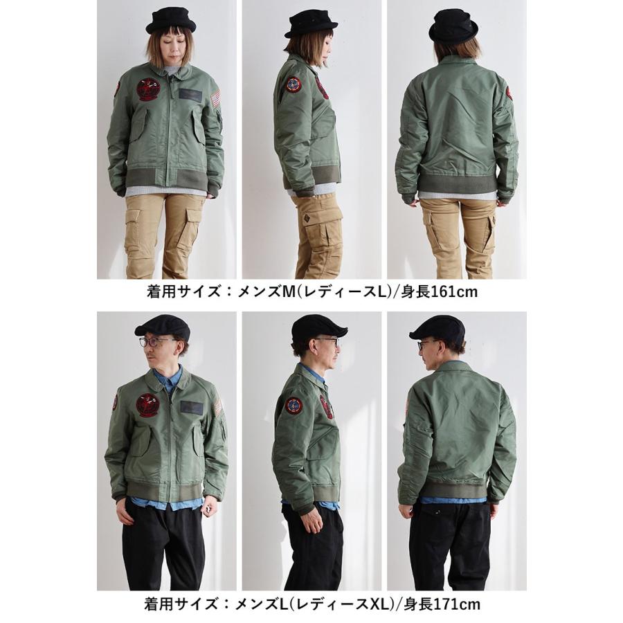 PATY AVIREX アビレックス フライトジャケット 長袖 メンズ レディース