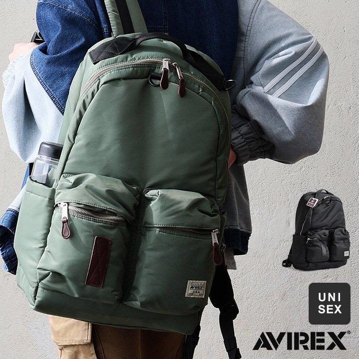 AVIREX アビレックス リュック メンズ レディース ナイロン ポケット しっかり生地 丈夫 タフ A4 大容量 大きい パティ | PATY