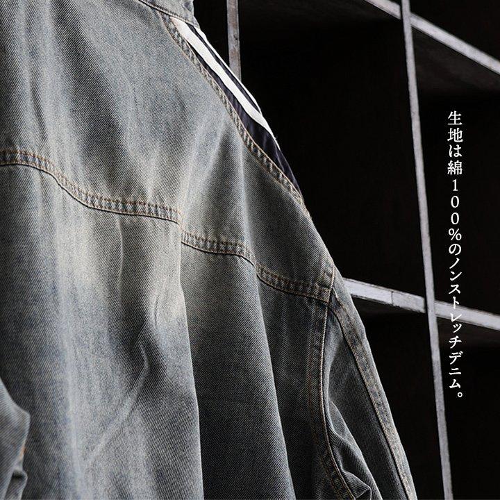 PATY ジャケット Gジャン レディース 綿100 デニム リメイク ユーズド