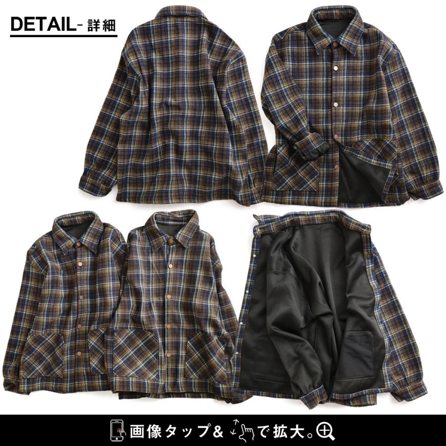PATY シャツ 長袖 メンズ レディース フランネル コットン