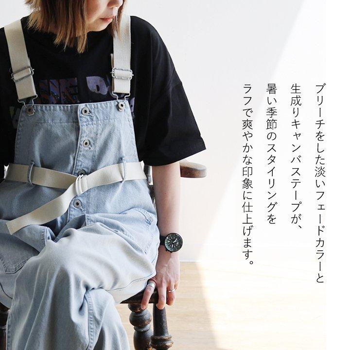 JOHNBULL デニム ジッパー付きオーバーオール PATY Johnbull ジョンブル オーバーオール レディース デニム