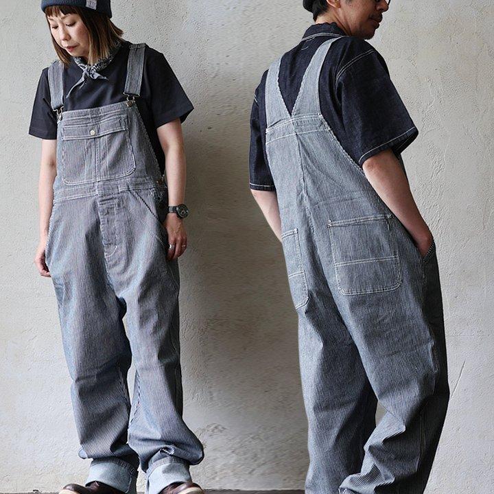 PATY オーバーオール サロペット メンズ レディース ヒッコリー