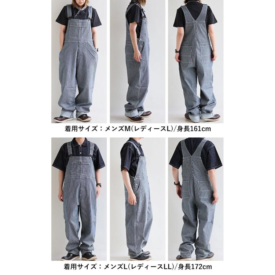 PATY オーバーオール サロペット メンズ レディース ヒッコリー