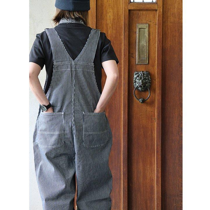 PATY オーバーオール サロペット メンズ レディース ヒッコリー